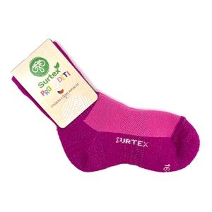 Zimní ponožky Surtex 70% Merino Růžové Velikost: 34 - 35