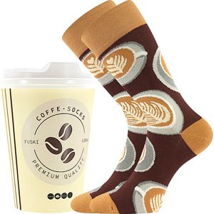 Lonka® Ponožky Coffee - 2 Velikost: 38-41 (25-27)