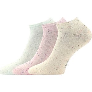 Lonka® 3PACK Ponožky Nopkana - mix B Velikost: 35-38 (23-25)