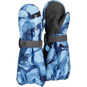 Dětské zimní rukavice Didriksons Biggles Print Salt Dark Blue A27 Velikost: 0 - 2 roky
