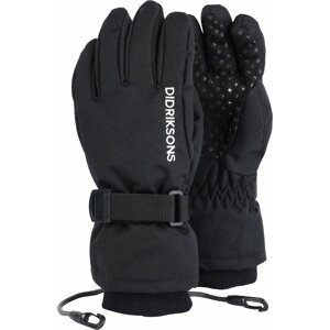 Dětské rukavice Didriksons BIGGLES Gloves prstové - černá 060 Velikost: 4-6