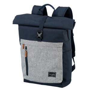 Travelite Basics Roll-up Backpack Navy/Grey 35 L TRAVELITE-96310-20