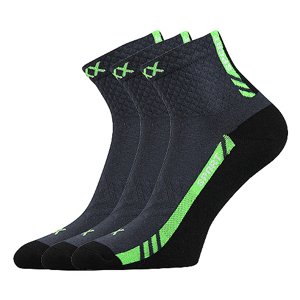 VOXX® ponožky Pius tmavě šedá 3 pár 43-46 101775