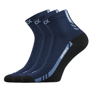 VOXX® ponožky Pius tmavě modrá 3 pár 43-46 101774
