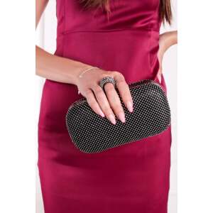 Černá společenská clutch kabelka Rosa