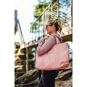 Růžová cestovní taška Carola Pink