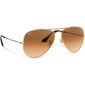 Sluneční brýle Ray-Ban Aviator Large Metal 0RB3025 001/51 Zlatá