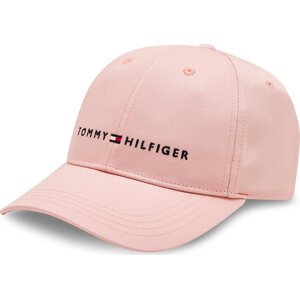 Kšiltovka Tommy Hilfiger Essential Cap AU0AU01667 Růžová