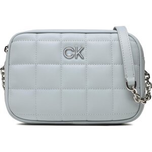 Kabelka Calvin Klein Re-Lock Quilt Camera Bag K60K610445 Světle modrá