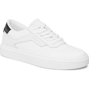 Sneakersy Calvin Klein Low Top Lace Up Knit HM0HM00922 White/Black 0K9