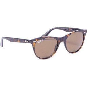 Sluneční brýle Ray-Ban Wayfarer II 0RB2185 902/57 Brown/Black