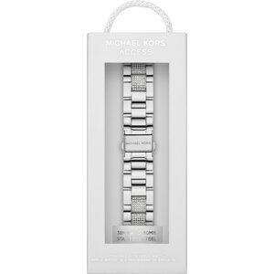 Vyměnitelný řemínek na chytré hodinky Michael Kors MKS8046 Silver