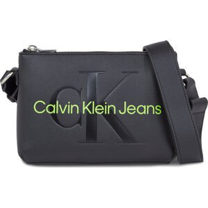 Kabelka Calvin Klein Jeans Sculpted Camera Pouch21 Mono K60K610681 Black/Dark Juniper 0GX