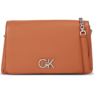 Kabelka Calvin Klein Re-Lock Shoulder Bag Md K60K611057 Hnědá