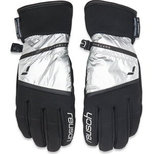Lyžařské rukavice Reusch Tessa Stormbloxx 6231138 Black/Shiny Silver 7024