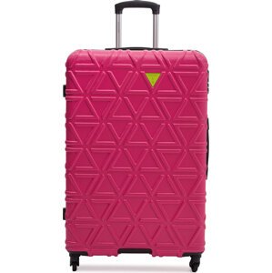 Velký kufr Puccini ABS018A Růžová